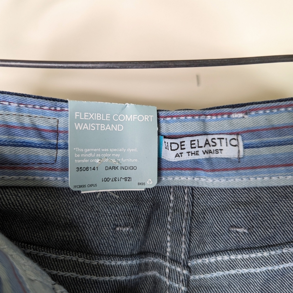 Blue Jeans Relaxed Fit Tapered leg High Waist 10 Lee Smooth Backside - Picture 12 of 13